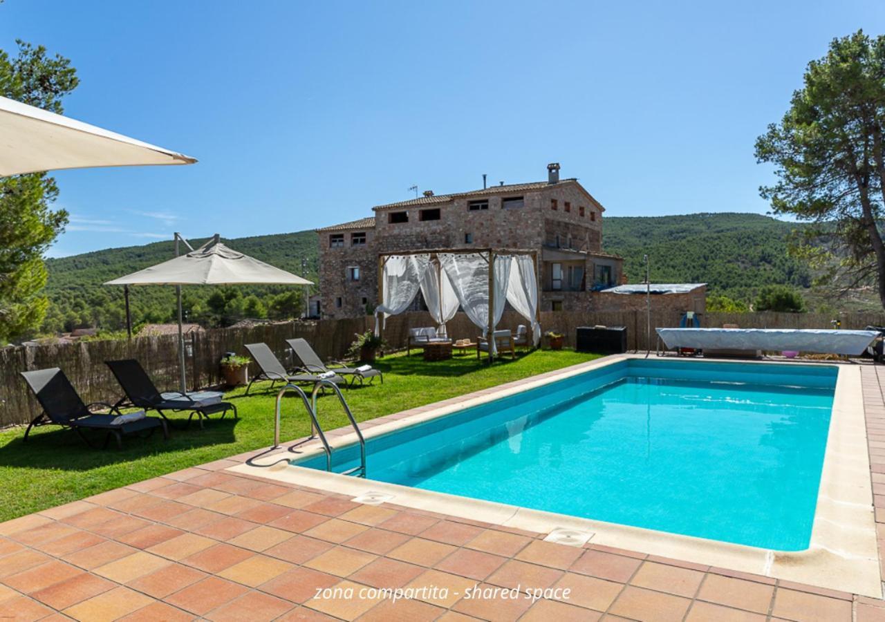 Masia Aubareda San Martín de Tous Exteriér fotografie