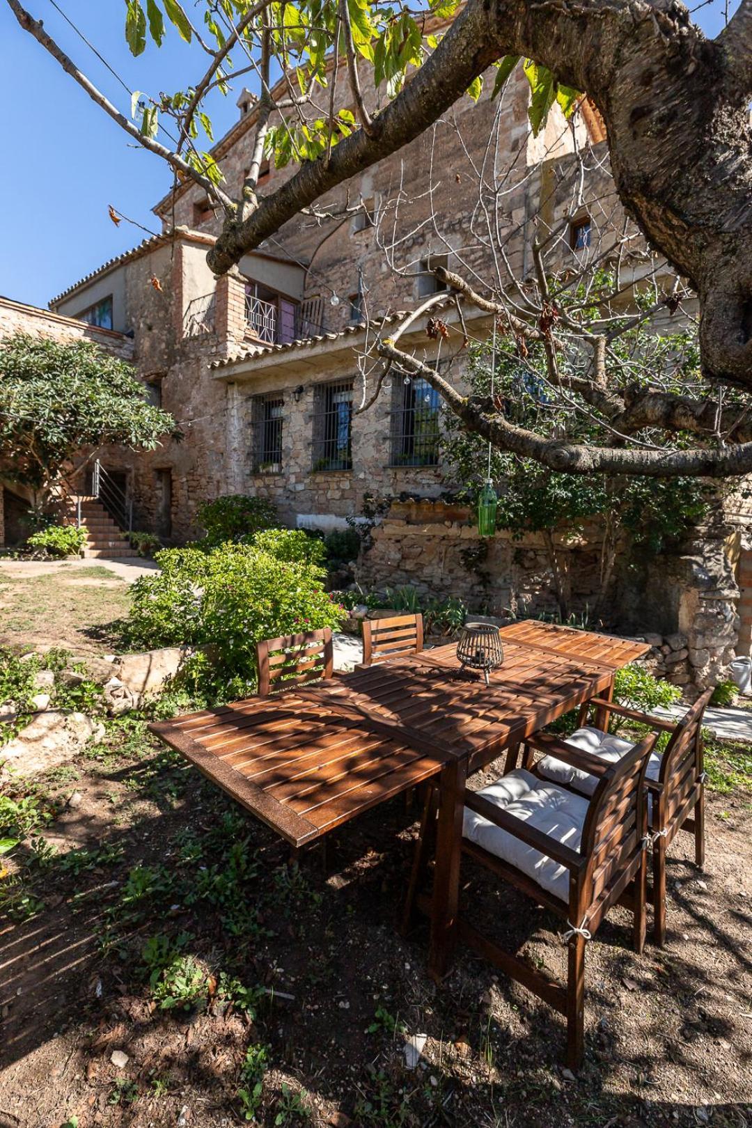 Masia Aubareda San Martín de Tous Exteriér fotografie