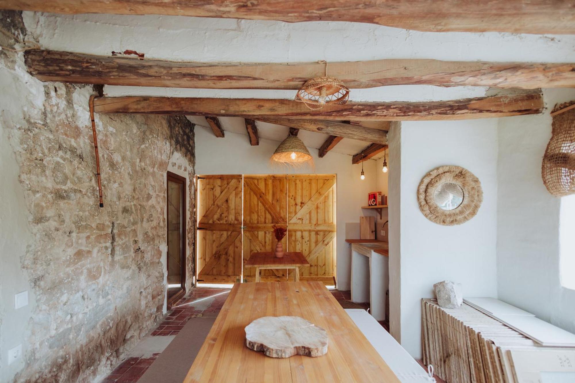Masia Aubareda San Martín de Tous Exteriér fotografie